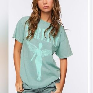 Nirvana Graphic Band Tshirt NEW Womens Size Sm/Med